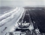 Daytona_Beach_1955, The old Daytona racecourse ran partly along the sandy beach and partly alo...jpg